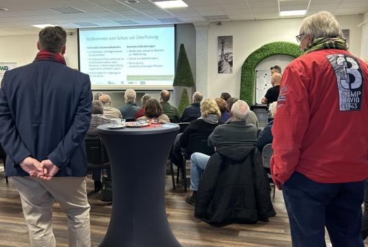 Veranstaltung "Starkregen und Hochwasser“