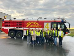 Pressemitteilung: BiG &amp; VWG besuchen Flughafenfeuerwehr